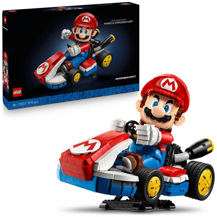 LEGO Mario Kart Mario Standard Kart building set - British product