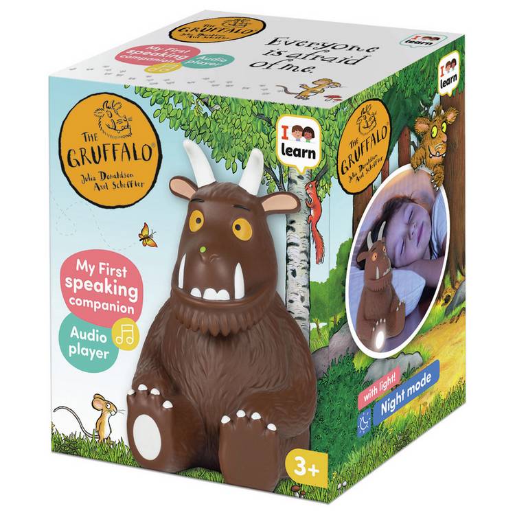 Gruffalo Storyteller interactive toy with night light, UK version