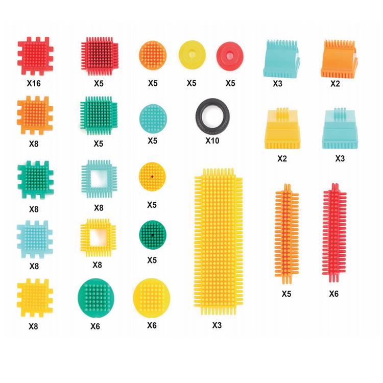 Chad Valley 150-piece bristle block set, UK version