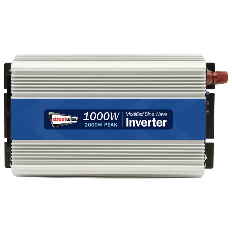 Streetwize 1000W modified sine wave power inverter, UK version