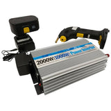 Streetwize 1000W modified sine wave power inverter, UK version