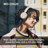 Sony wireless Bluetooth headphones yellow - British product