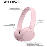 Sony wireless headphones pink, imported from the UK
