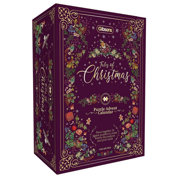 Gibsons 2025 advent calendar jigsaw puzzle (British brand)