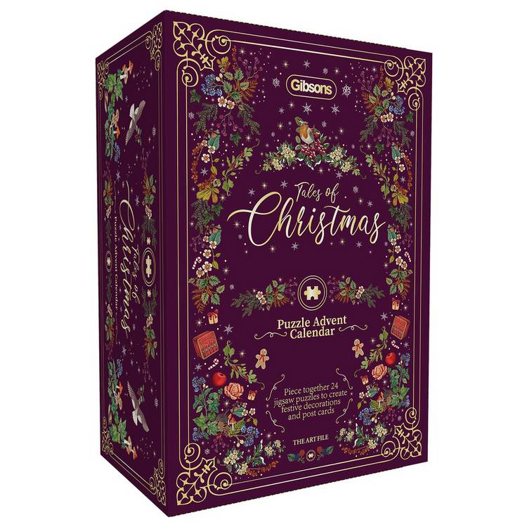 Gibsons 2025 advent calendar jigsaw puzzle (British brand)