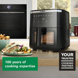 Bosch Series 6 air fryer 7.2L black (British brand)