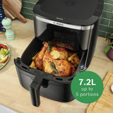 Bosch Series 6 air fryer 7.2L black (British brand)