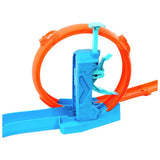 Hot Wheels toy car track set Triple Loop Pack, imported from the UK