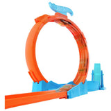 Hot Wheels toy car track set Triple Loop Pack, imported from the UK