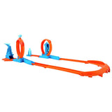 Hot Wheels toy car track set Triple Loop Pack, imported from the UK