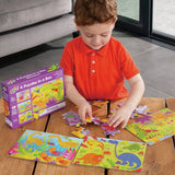 Galt dinosaur puzzle set 4 puzzles chunky pieces, UK version