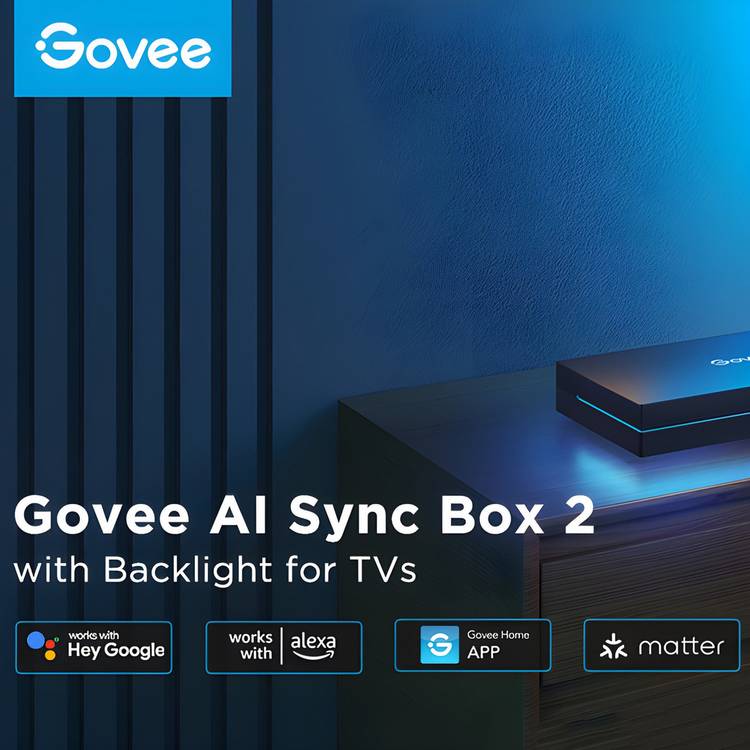Govee AI Gaming Sync Box 2 with HDMI 2.1 (British brand)