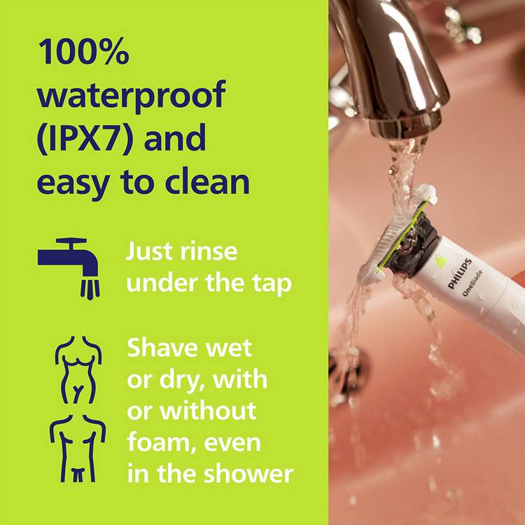 Philips Intimate OneBlade body trimmer - British product
