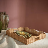 Argos Habitat Rattan Coffee Table Tray Natural 45x35x8cm- Buy online at McGrocer