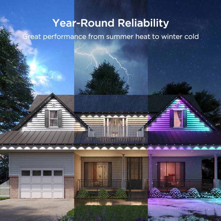 Govee permanent outdoor smart light chain 15m, UK version