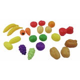 Chad Valley cash register toy with play food, UK version