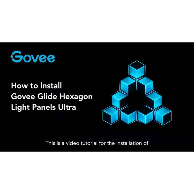 Govee Glide Hexagon Light Panels Ultra 7-pack, UK version