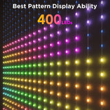 Govee RGBIC curtain lights 400 LEDs smart lighting - British product
