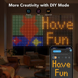 Govee RGBIC curtain lights 400 LEDs smart lighting - British product