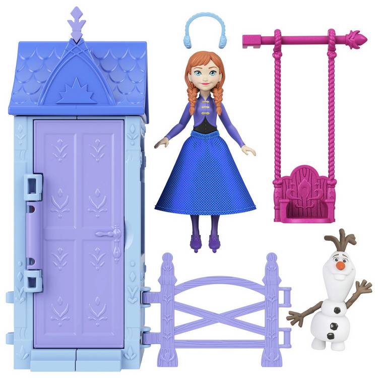 Disney Frozen Arendelle small doll playset with 5 surprises, imported from the UK