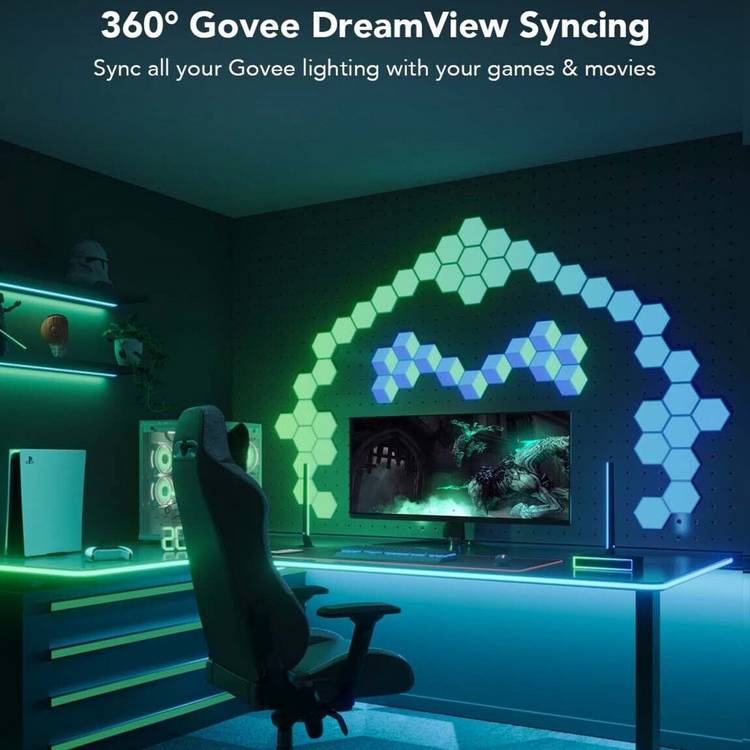 Govee RGBIC neon gaming light 3m, imported from the UK
