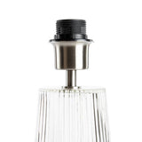 Habitat Le Marais XL ribbed glass table lamp base, imported from the UK