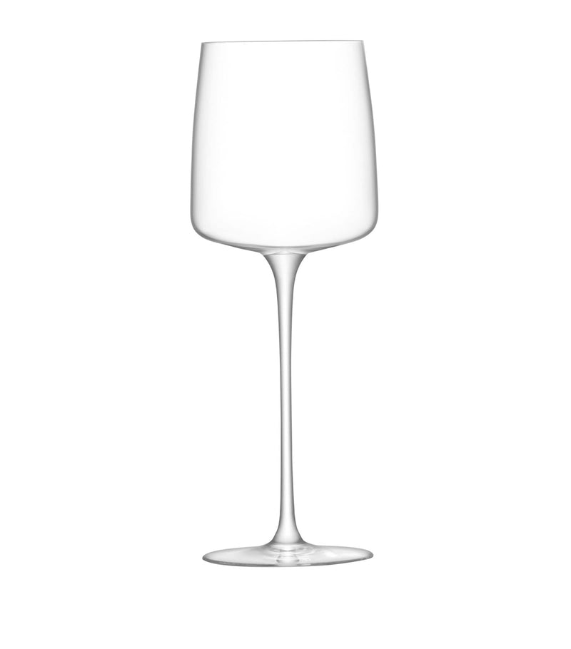 LSA International Metropolitan white wine glasses set of 4 350ml, UK version