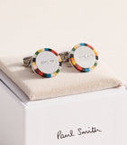 Paul Smith Signature Stripe Edge Manschettenknöpfe - britisches Produkt