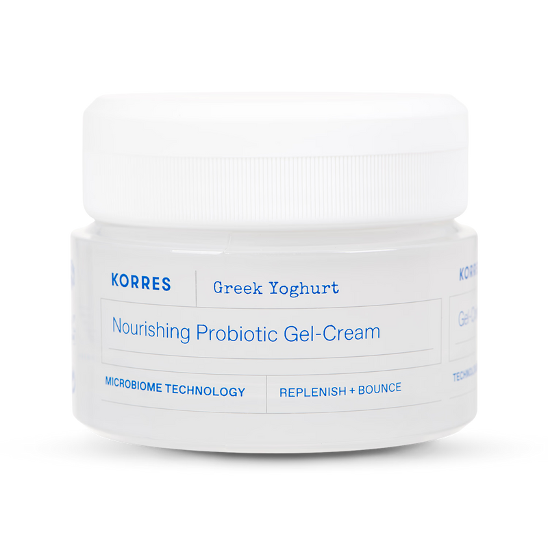 Korres Greek Yoghurt Nourishing Probiotic Gel-Cream 40ml, imported from the UK