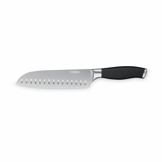 Tower Soft Grip Santoku knife 7 inch - British product
