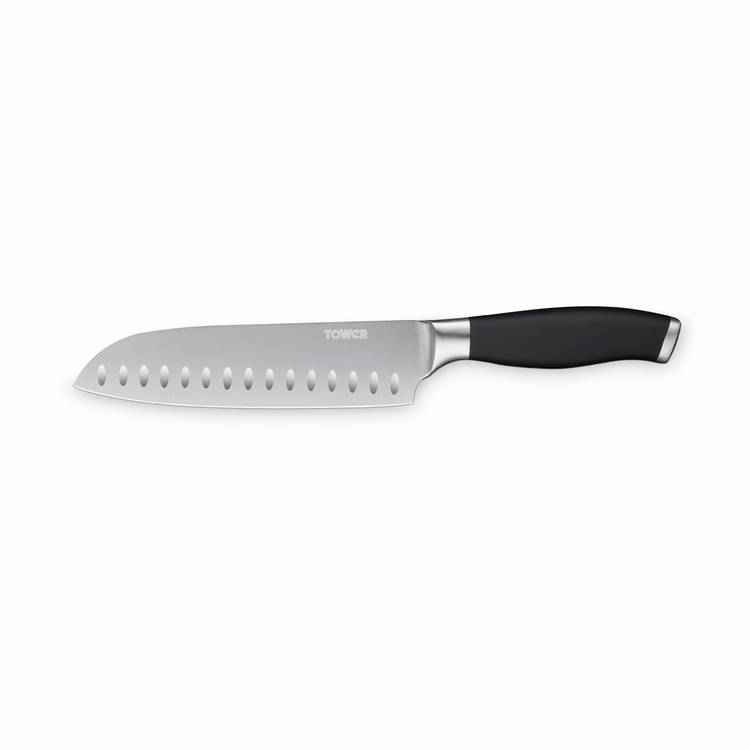 Tower Soft Grip Santoku knife 7 inch - British product