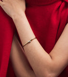 Engelbert Legacy Knot bangle yellow gold diamonds (British brand)