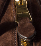Miu Miu suede Arcadie top-handle bag - British product