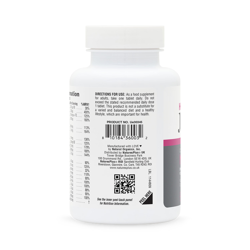 NaturesPlus Her Journey women's multivitamin 30 tablets, imported from the UK