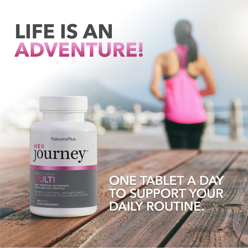 NaturesPlus Her Journey women's multivitamin 30 tablets, imported from the UK