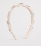 MAISON AVA embellished headband, imported from the UK