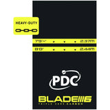 Winmau Pro-Zone dartboard mat, UK version