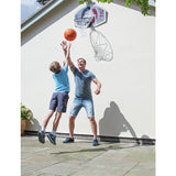 Opti basketball set with backboard, hoop and ball (British brand)