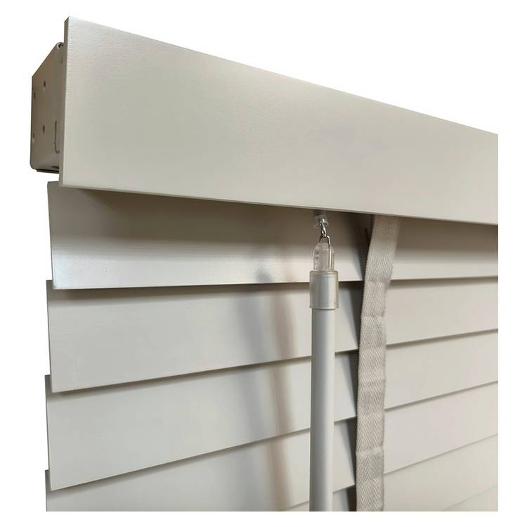 Little Black Book grey venetian blind 60cm, UK version