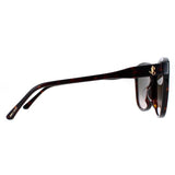 Jimmy Choo Lidie braune Damen-Sonnenbrille – britisches Produkt