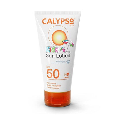 Superdrug Calypso Kids Sun Lotion SPF50 Sun Protection 150ml- Buy online at McGrocer