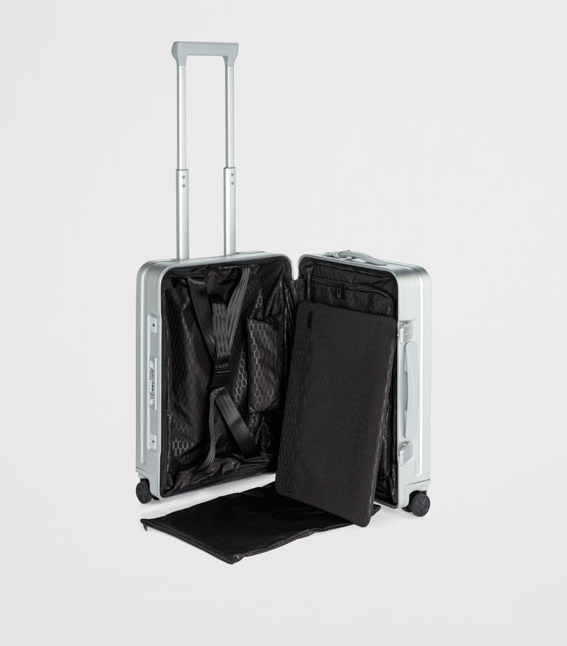 Porsche Design Aluminium Roadster cabin suitcase 55cm, imported from the UK