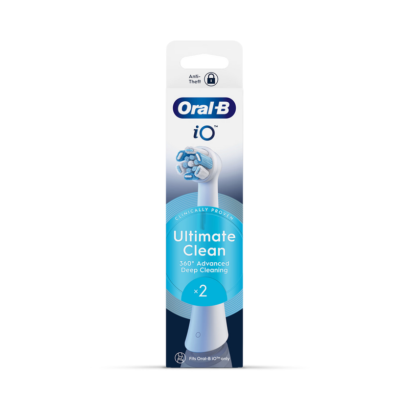 Oral-B toothbrush heads Ultimate Clean CrissCross 2 pack, imported from the UK