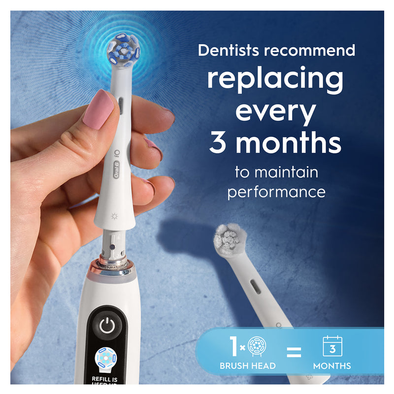 Oral-B toothbrush heads Ultimate Clean CrissCross 2 pack, imported from the UK
