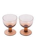 Prada Plinth water glasses set of 2, imported from the UK