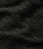 Ralph Lauren cashmere cable-knit throw 60cm x 60cm, imported from the UK
