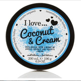 I Love Coconut Cream Body Butter 200ml - British product