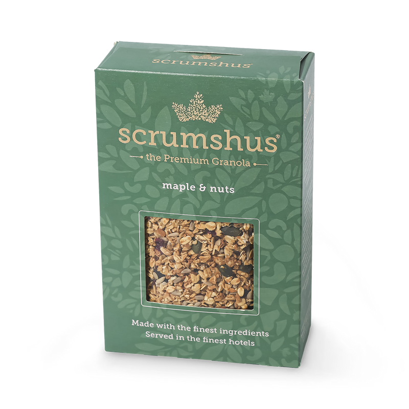 Scrumshus Maple & Nuts luxury granola (British brand)