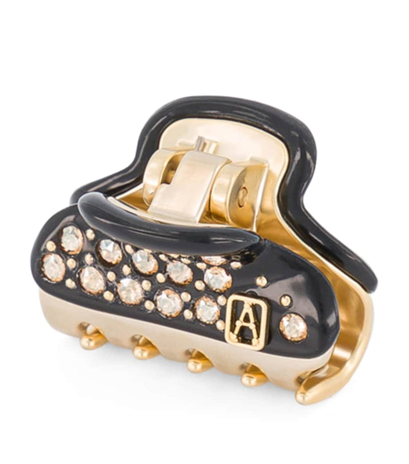 Alexandre de Paris gold-plated crystal claw hair clip, UK version