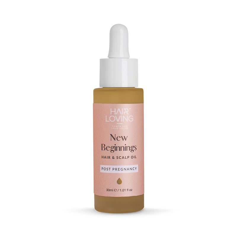 New Beginnings fragrance free hair and scalp oil, UK version